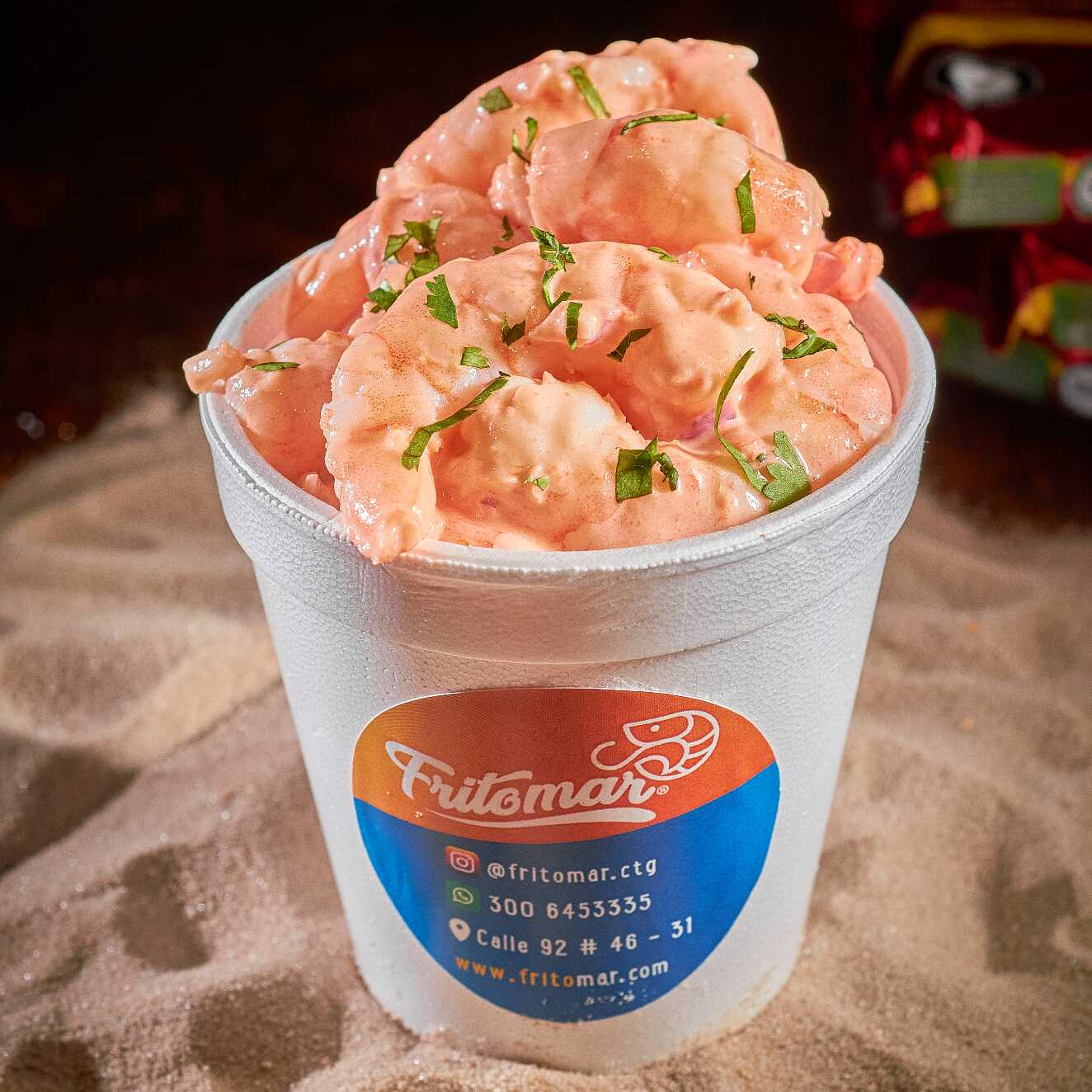 Coctel de Mariscos Sencillo (70 Gr)