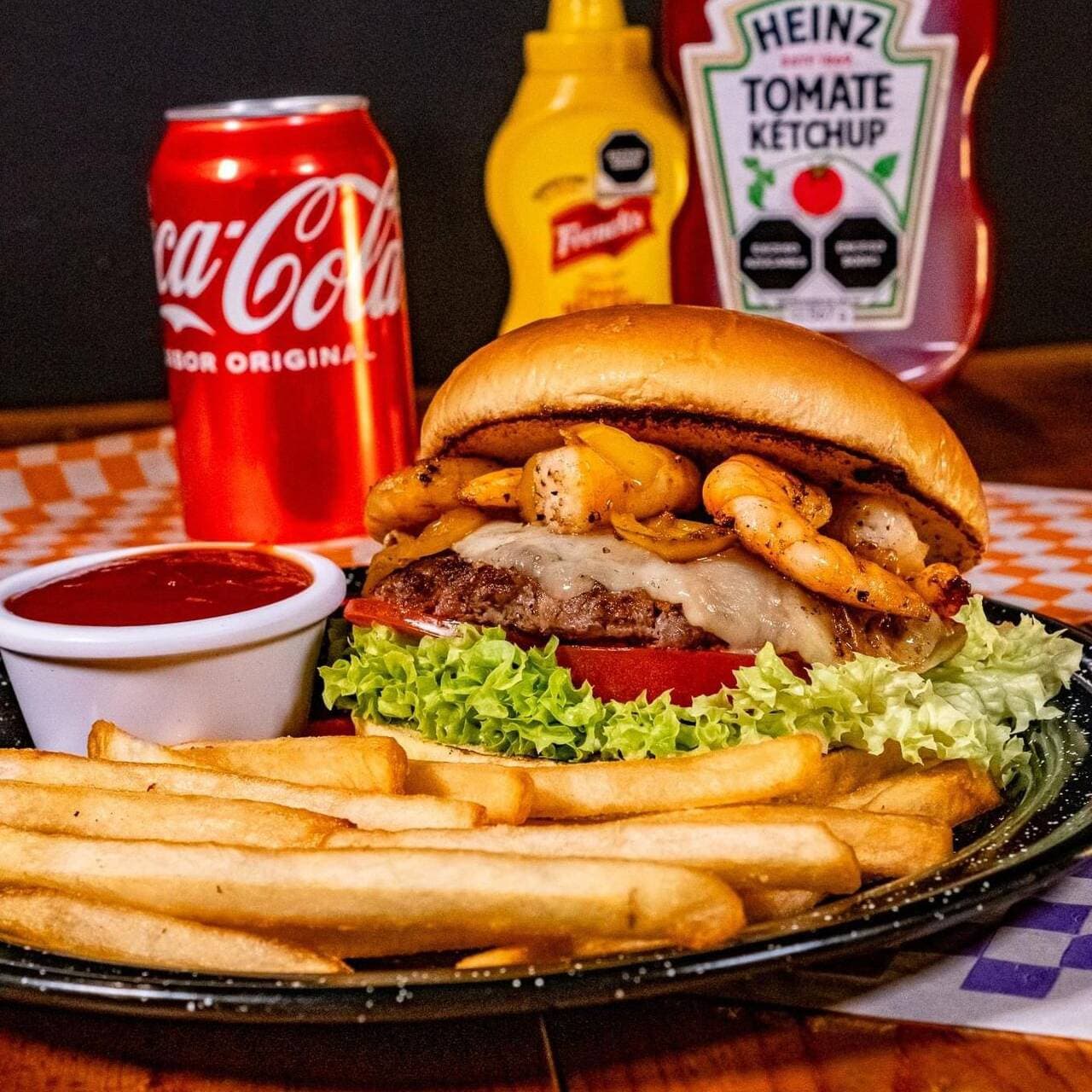 Hamburguesa Mar y Tierra