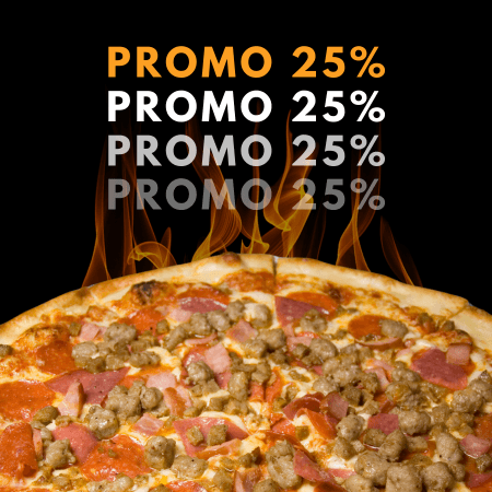 Pizza Carnivora Familiar