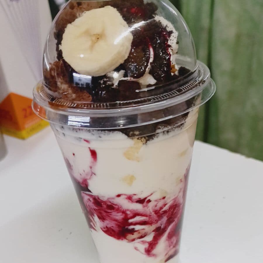 Platano con Crema de 16 Onz