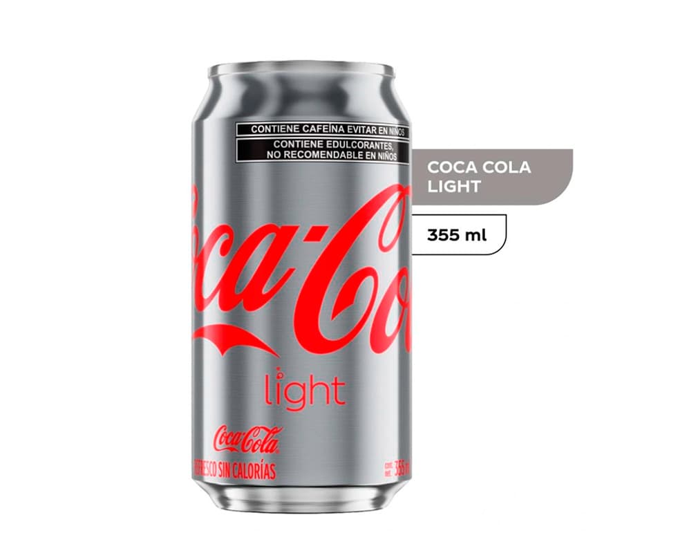 Coca Cola Light 355ml.