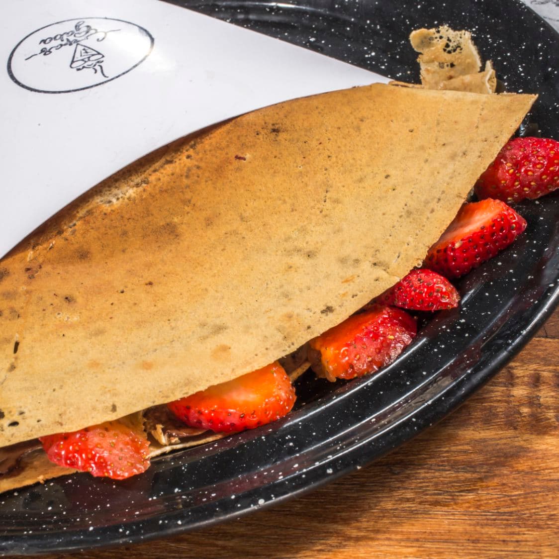 1 Crepa Dulce + 1 Crepa Salada