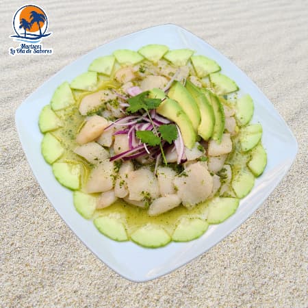 Aguachile de Callo de Hacha