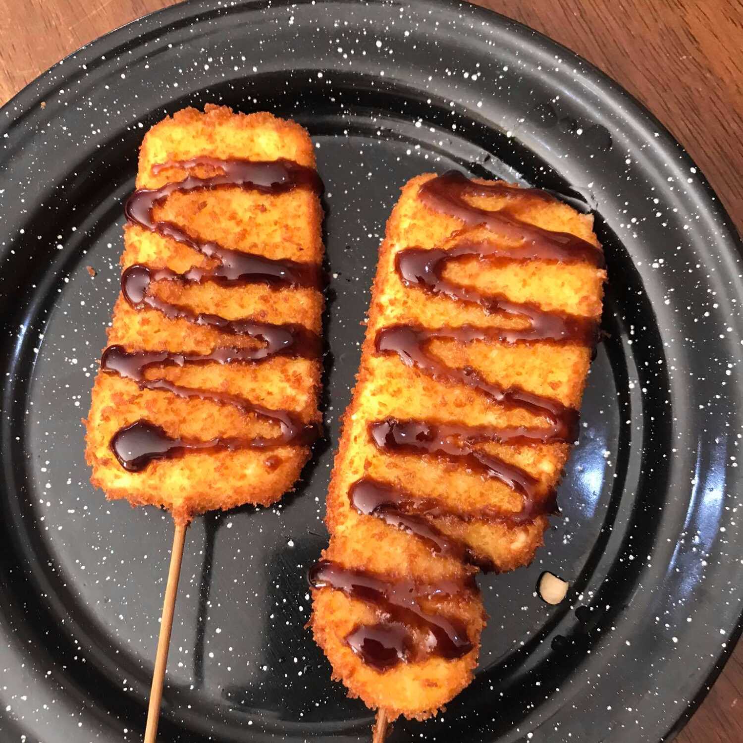 Kushiage de Queso (pieza)