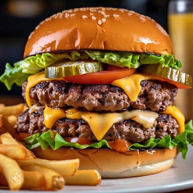 HAMBURGUESA DOBLE SIRLOIN