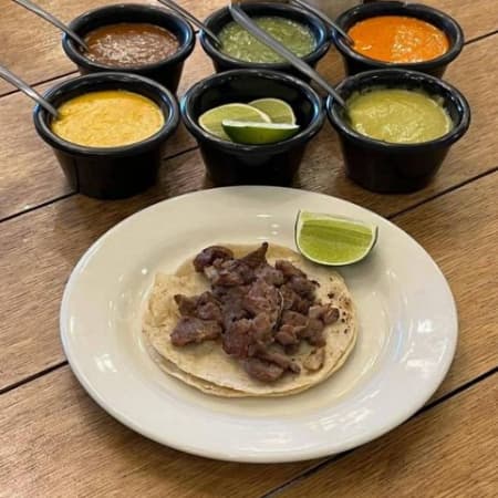 Taco de Costilla 1 Pieza