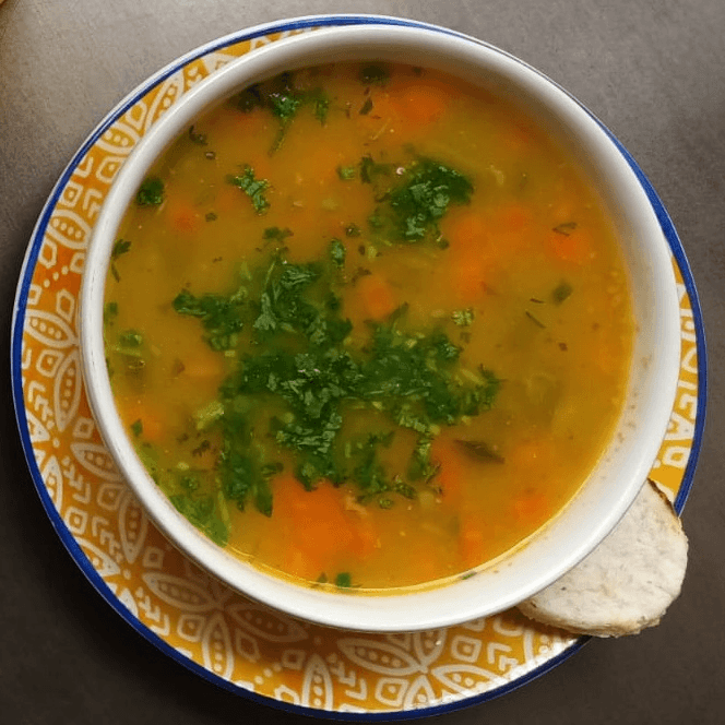 Porcion de Sopa, Crema o Frijol