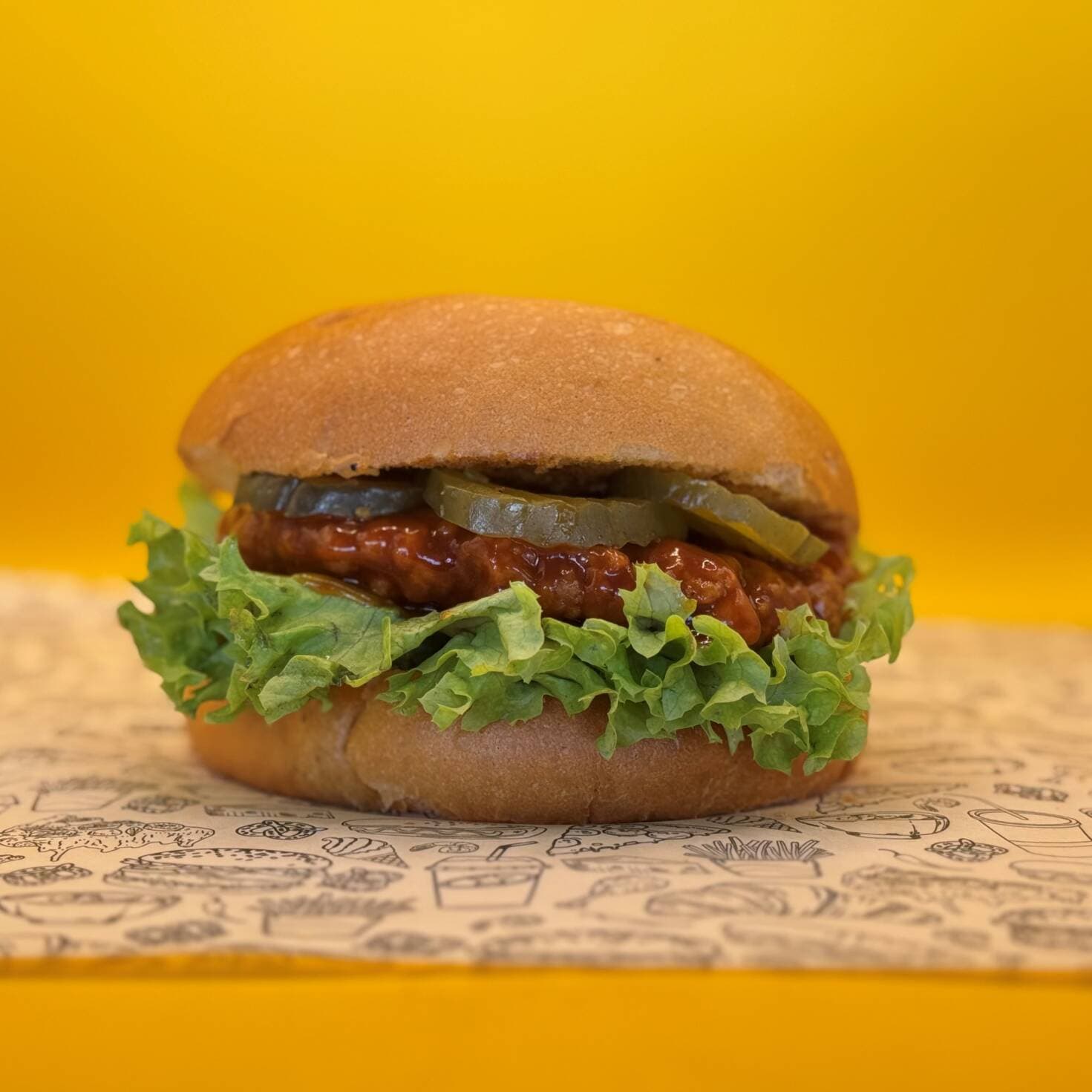 HAMBURGUESA HONEY CHICKEN