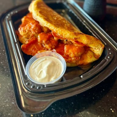 Pizza-Taco de Boneless BBQ