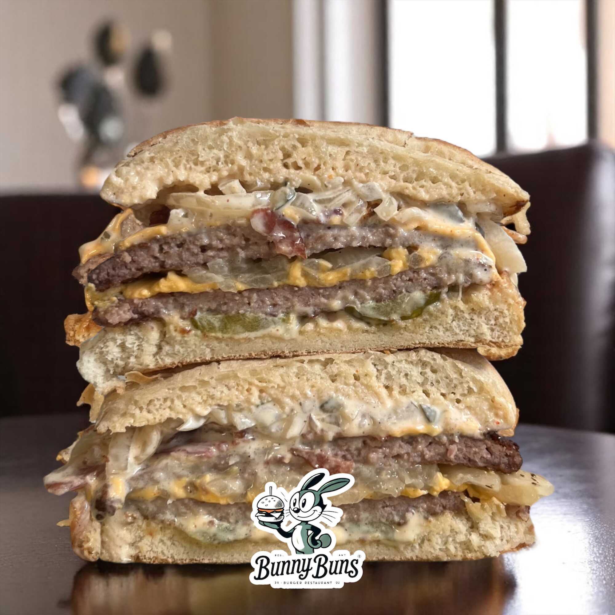Double Bacon & Cheese Burger