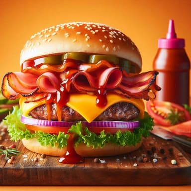 Hamburguesa BBQ
