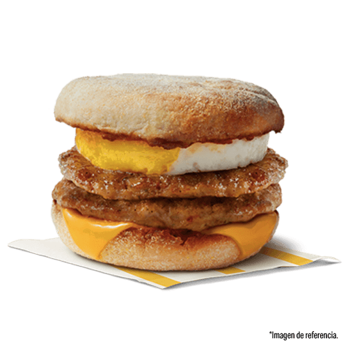 Egg McMuffin Doble Salchicha