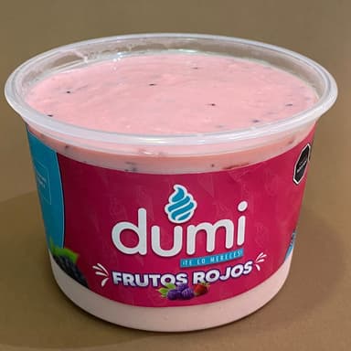 1/2 litro Helado frutos rojos