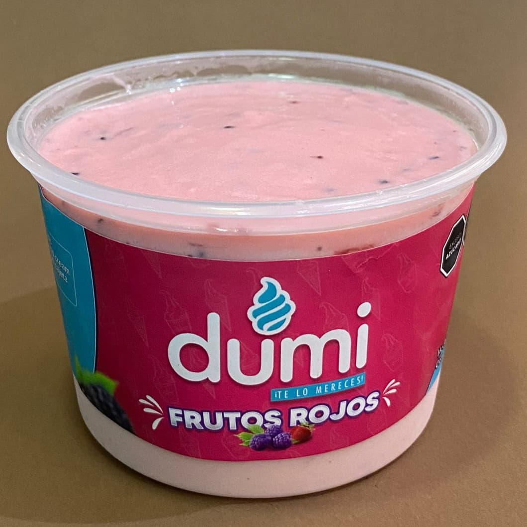 1/2 litro Helado frutos rojos