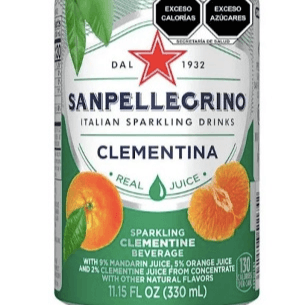 Agua Mineral San Pellegrino Clementina