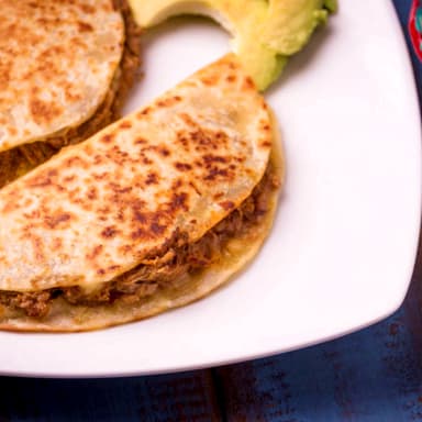Quesadillas de Pierna