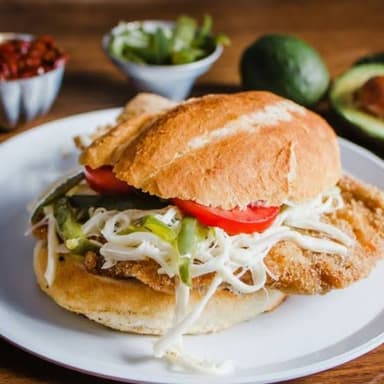 Torta de Milanesa de Pollo