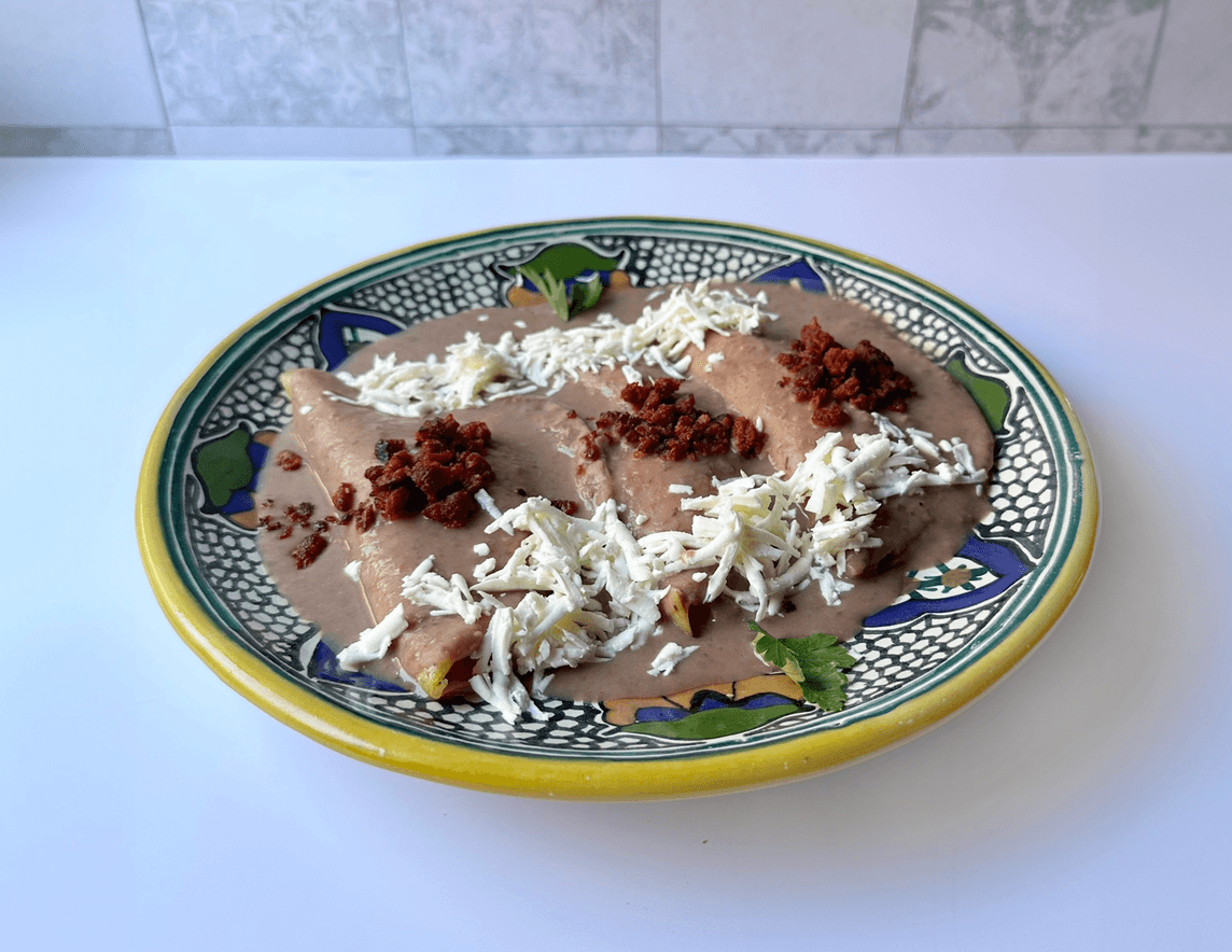 Enfrijoladas