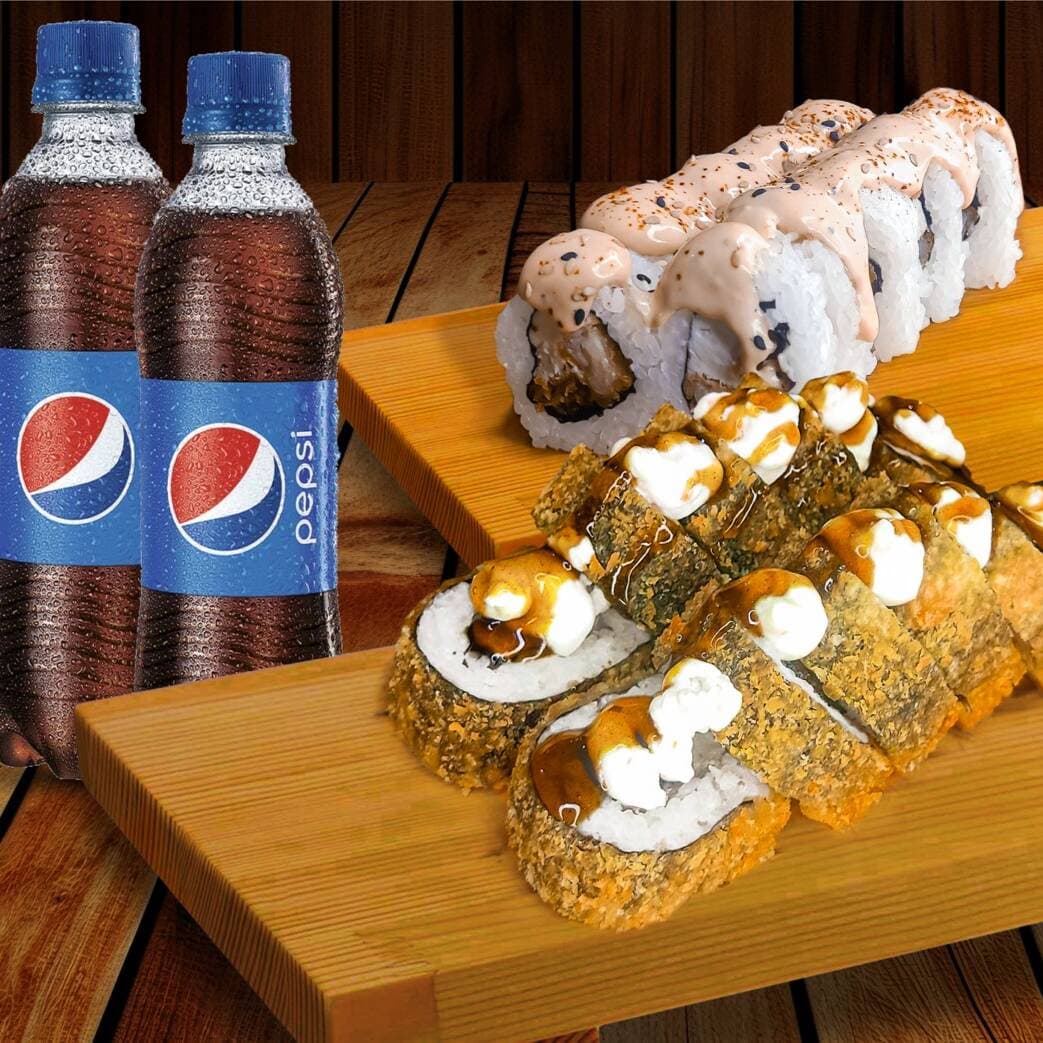 24 Makis + GRATIS 2 Pepsis!
