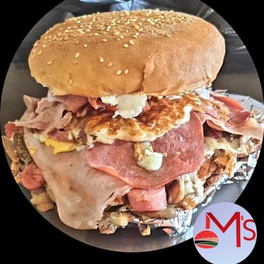 Hamburguesa Super Mario's