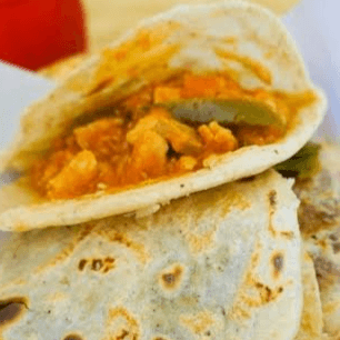 Gordita de bisteck