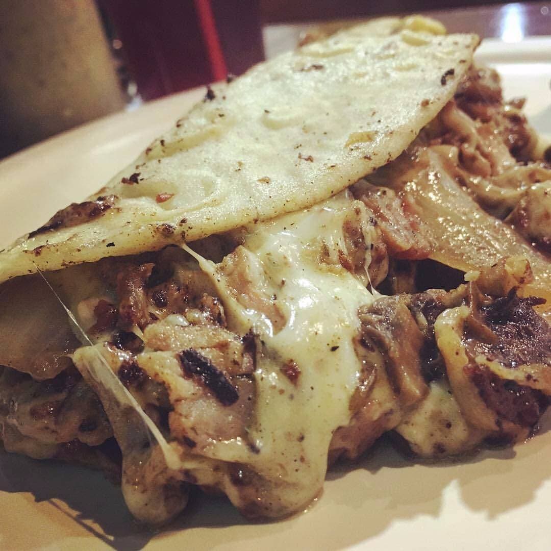 TACO ARABE CON QUESO