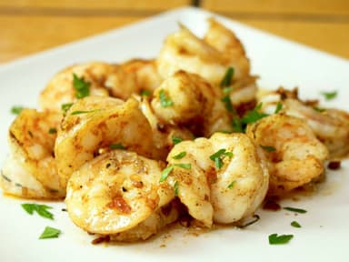 Camarones al Ajillo