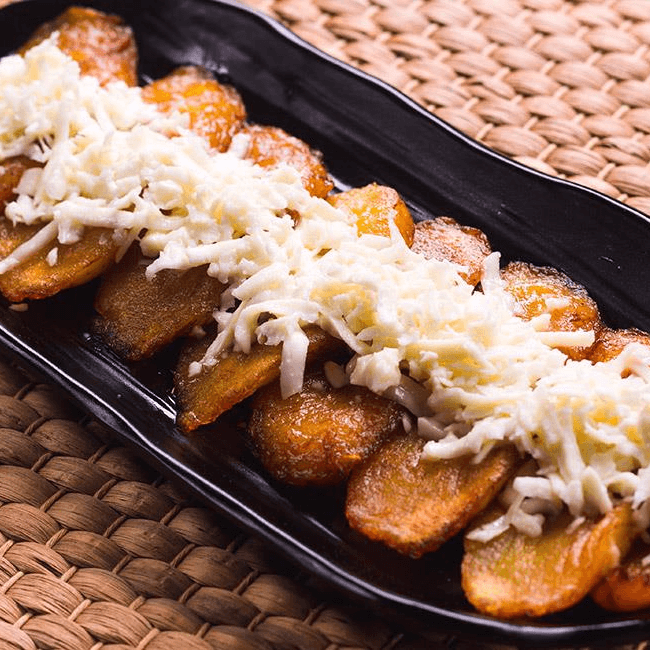 PLATANITOS CON QUESO
