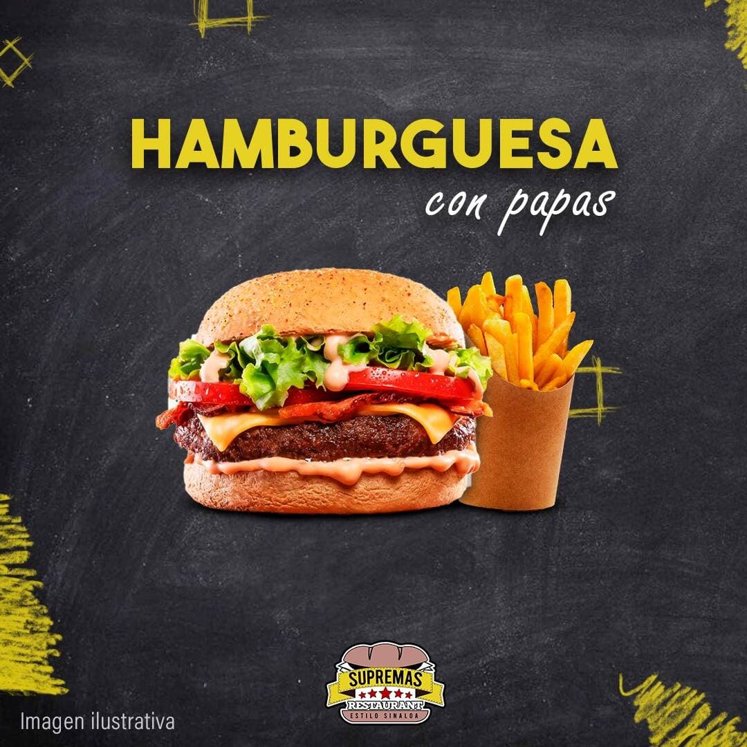 Hamburguesa Clásica