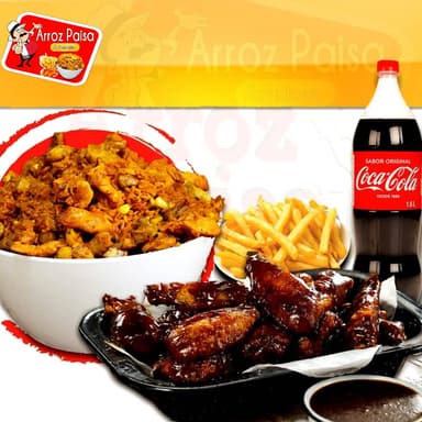 Combo Familiar Alitas + Gaseosa