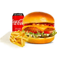 Combo Hamburguesa Hawaiana
