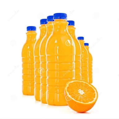 Naranja en Botella de Medio Litro