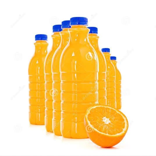 Naranja en Botella de Medio Litro
