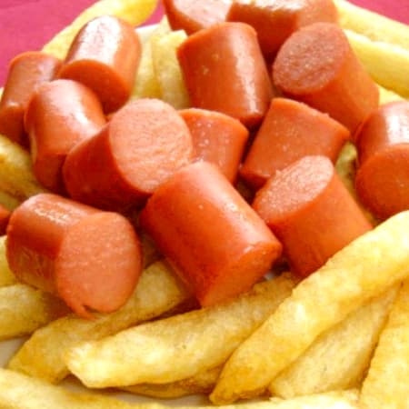 Salchipapas
