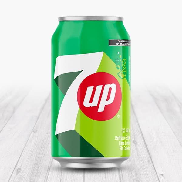 7 Up de Lata 355 ml.
