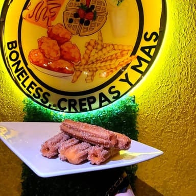 6 Churros de Azúcar o Rellenos