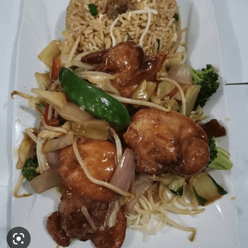 Combinado con Pollo en Trozos