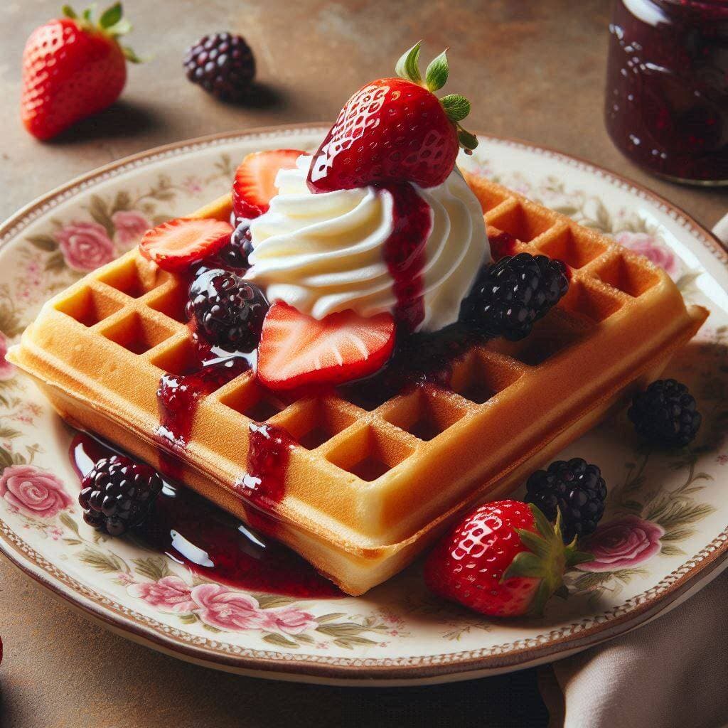 Waffle sencillo