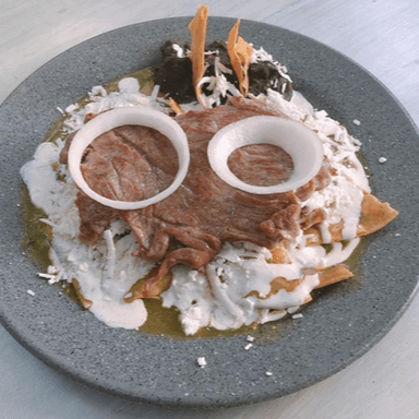 Chilaquiles con Arrachera Promo