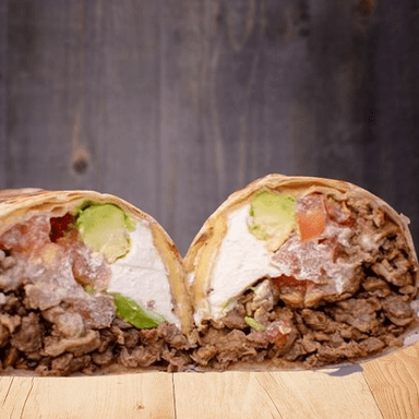 Burrito de Bistec con Philadelphia