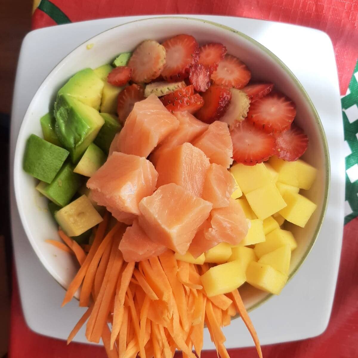 poke de salmon