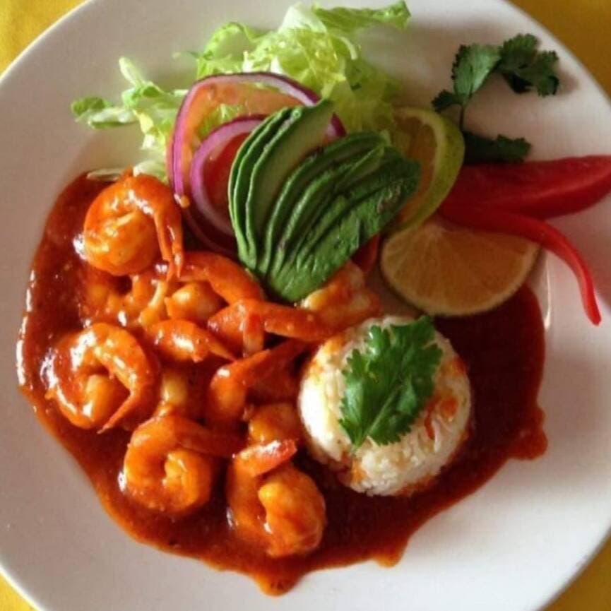 Camarones a la Diabla