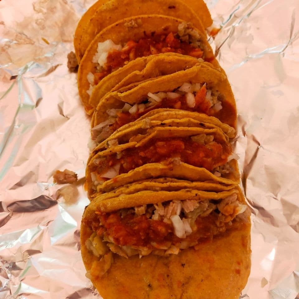 Orden de tacos a la plancha   MACIZA (5 piezas)