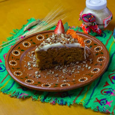 Pastel de Zanahoria (Rebanada)