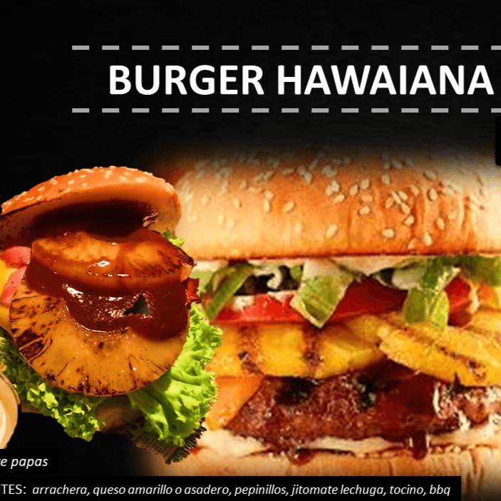 Hamburguesa Hawaiana
