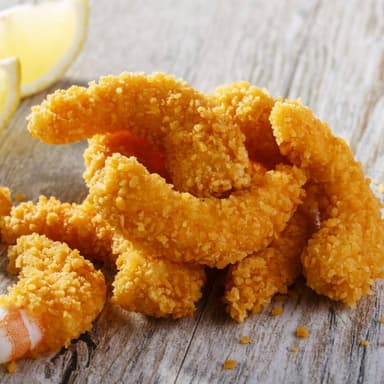 Camarones Empanizados
