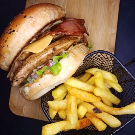 Burger Pollo + Papa