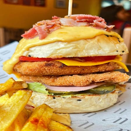 Hamburguesa Crispy Chicken
