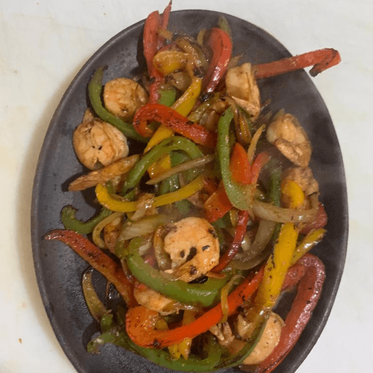 Fajitas de Camarón