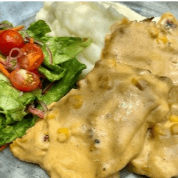 Pechuga en Salsa de Maíz